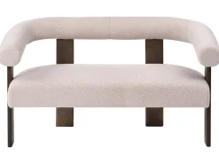 Sofa 2 personers ILBRO Boucle Mørkebrun/beige