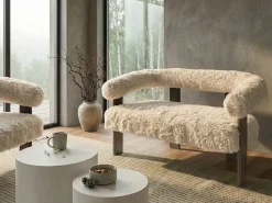 Sofa 2 personers ILBRO Kunstig pels