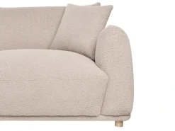 Sofa 3 personers JUBEK Boucle Beige