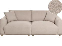 Sofa 3 personers JUBEK Boucle Beige
