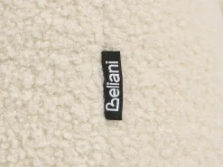 Sofa 3 personers JUBEK Boucle Cremehvid