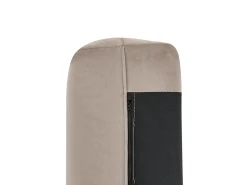 Sofa 3 personers JUBEK Velour Brungrå
