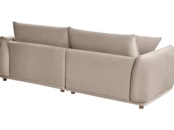 Sofa 3 personers JUBEK Velour Brungrå