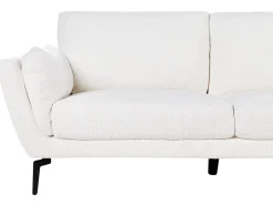 Sofa 3 personers KANSSELI Boucle Hvid