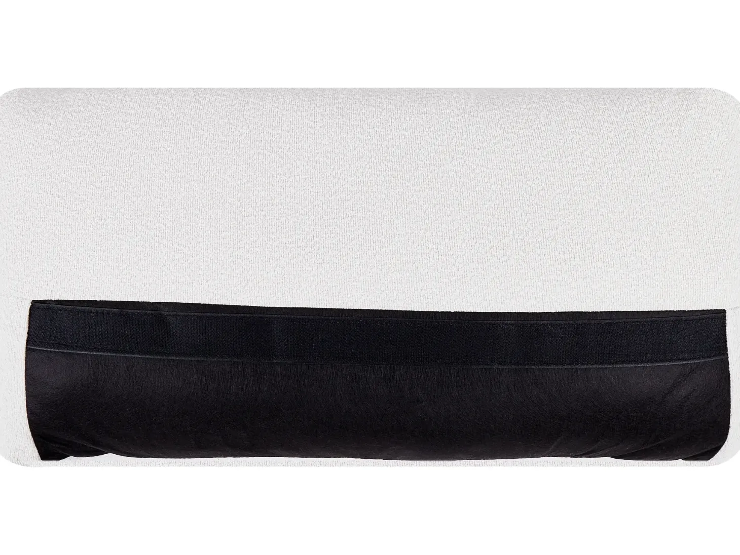 Sofa 3 personers KANSSELI Boucle Hvid
