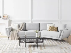 Sofa 3 personers KANSSELI Lysegrå