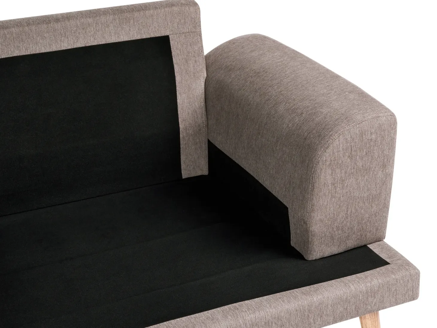 Sofa 3 personers KILDAL Brun