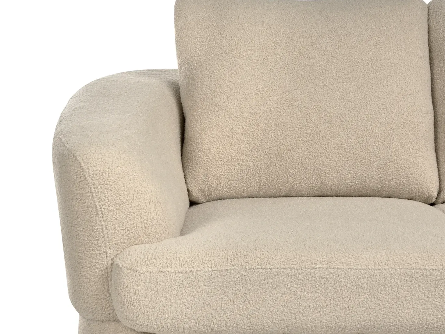 Sofa 2 personers KJAER Boucle Lys Beige