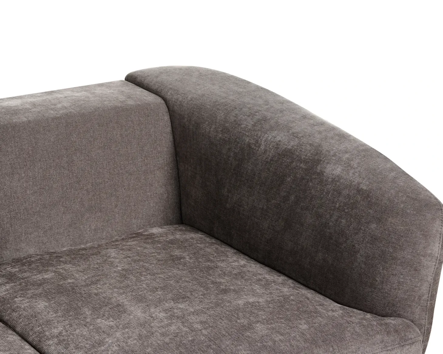 Sofa 2 personers KJAER Chenille Brungrå