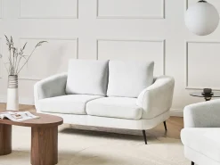 Sofa 2 personers KJAER Cremehvid