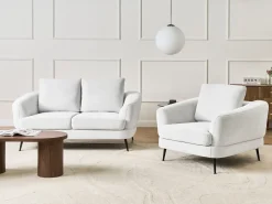 Sofa 2 personers KJAER Cremehvid