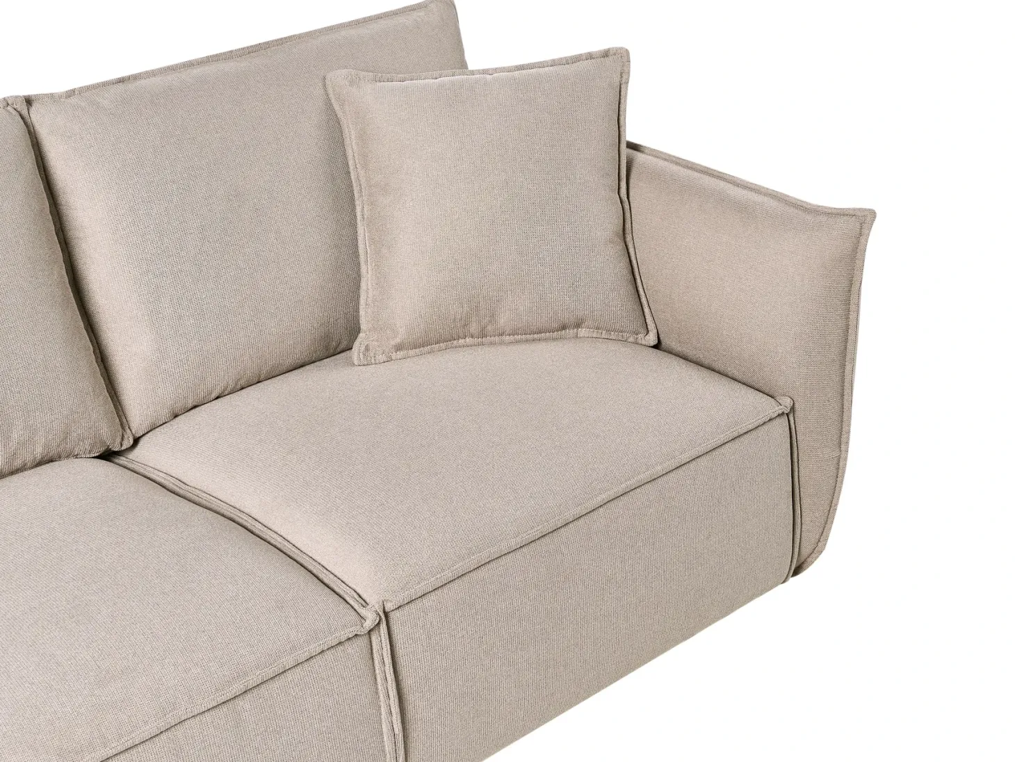 Sofa 3 personers KUNES Brungrå