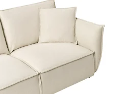Sofa 3 personers KUNES Lys Beige