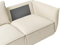 Sofa 3 personers KUNES Lys Beige