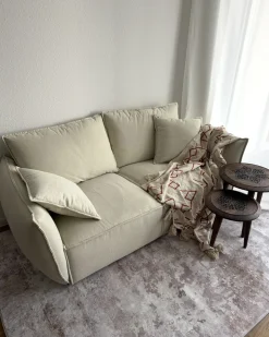 Sofa 3 personers KUNES Lys Beige