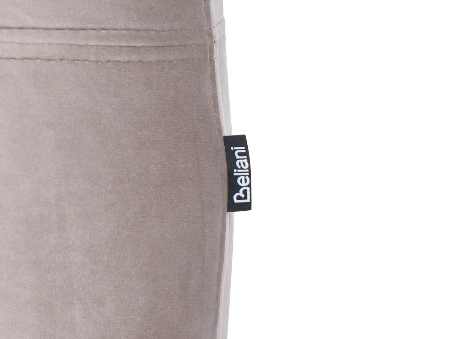 Sofa 3 personers LAERDAL Velour Brungrå
