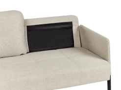 Sofa 2 personers LAHTI Lys Beige