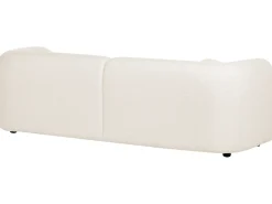Sofa 3 personers LEIREN Boucle Hvid