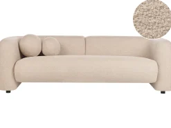 Sofa 3 personers LEIREN Boucle Beige
