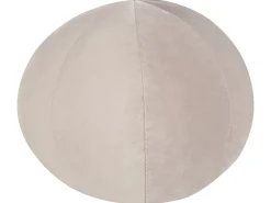 Sofa 3 personers LEIREN Velour Brungrå
