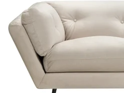 Sofa 3 personers LENVIK Velour Beige
