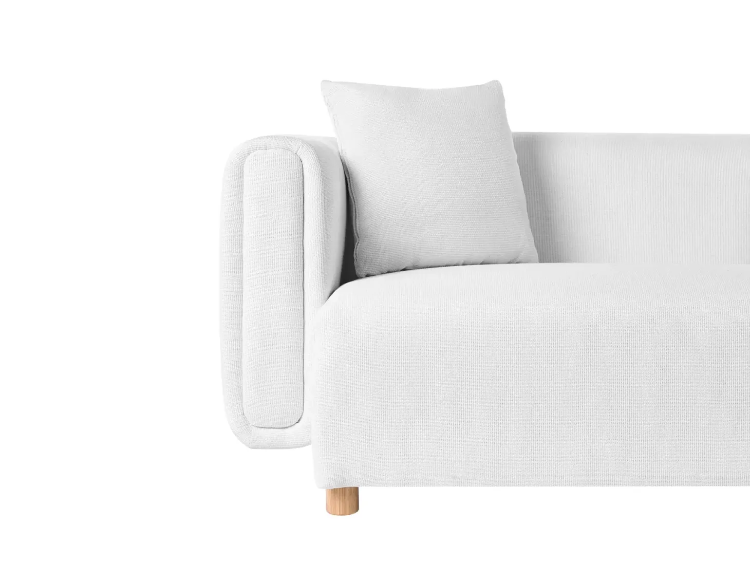 Sofa 2 personers LILLEROD Hvid