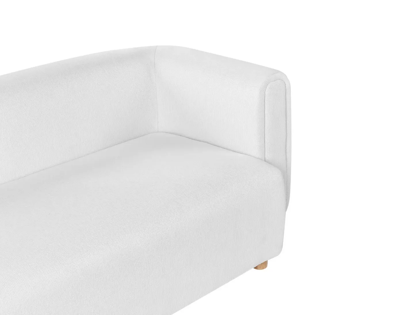 Sofa 2 personers LILLEROD Hvid