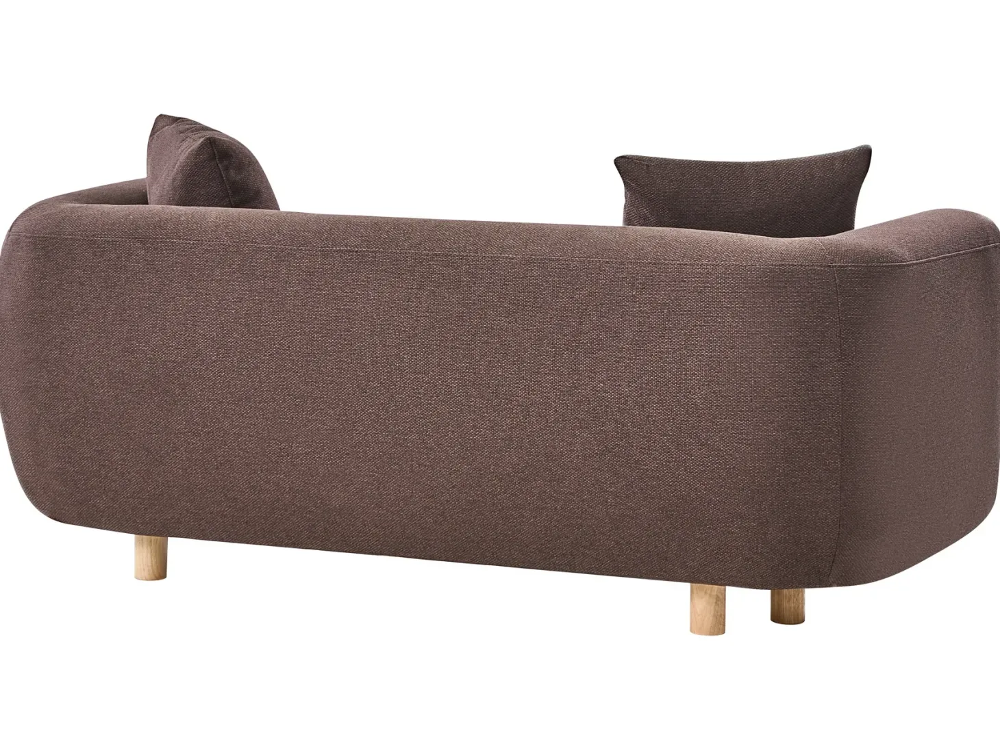 Sofa 2 personers LILLEROD Mørkebrun
