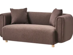 Sofa 2 personers LILLEROD Mørkebrun