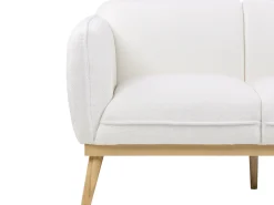 Sofa 2 personers LJUNG Boucle Hvid