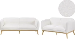 Sofa 2 personers LJUNG Boucle Hvid