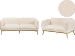 Sofa 2 personers LJUNG Boucle Lys Beige