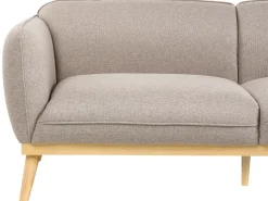 Sofa 3 personers LJUNG Lysebrun