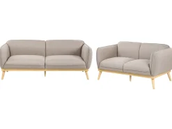 Sofa 3 personers LJUNG Lysebrun