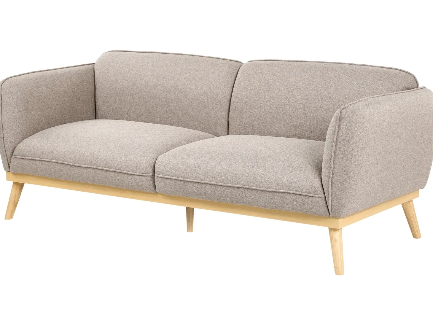 Sofa 3 personers LJUNG Lysebrun