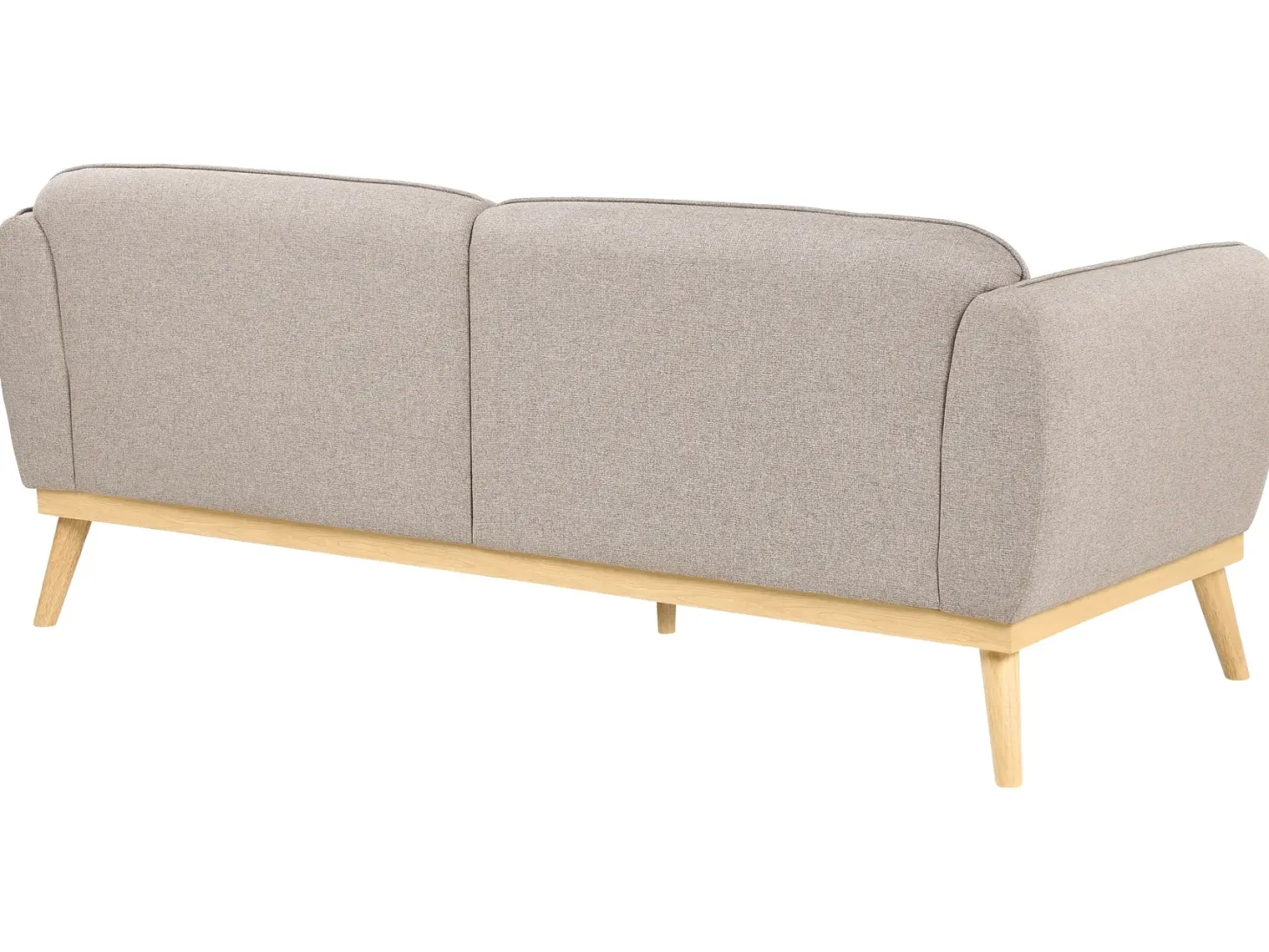 Sofa 3 personers LJUNG Lysebrun
