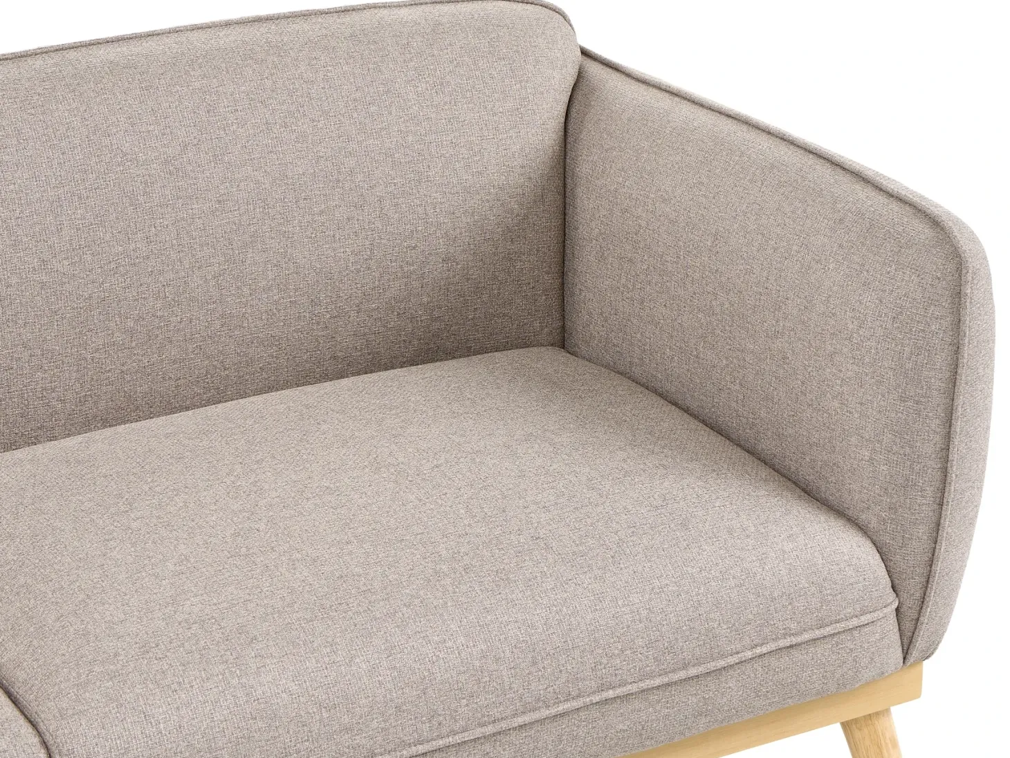 Sofa 3 personers LJUNG Lysebrun