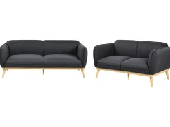 Sofa 2 personers LJUNG Sort