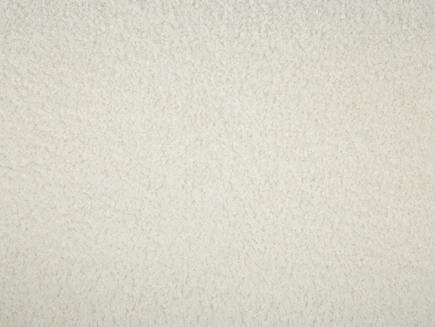 Sofa 3 personers LOEN Boucle Hvid
