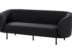 Sofa 3 personers LOEN Sort