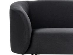 Sofa 2 personers LOEN Sort
