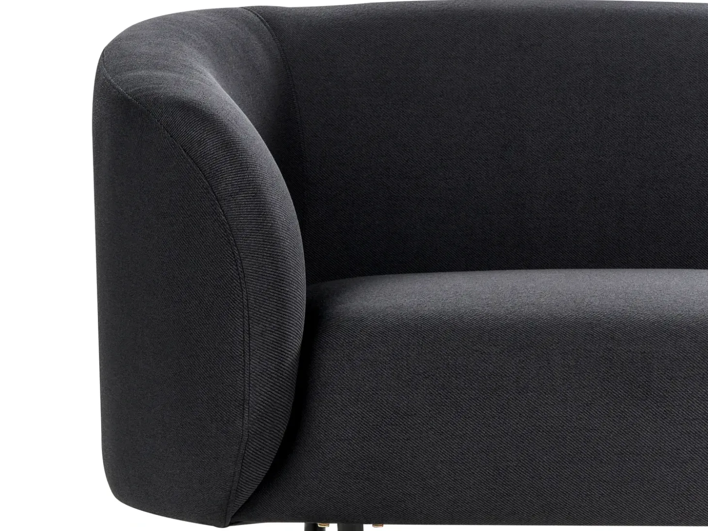 Sofa 2 personers LOEN Sort
