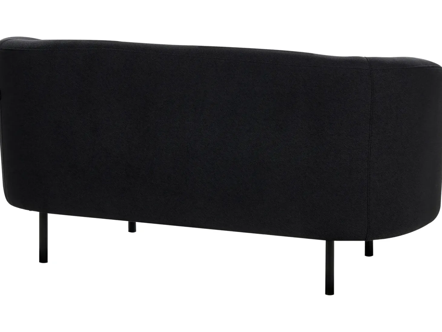 Sofa 2 personers LOEN Sort