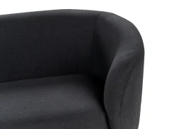Sofa 2 personers LOEN Sort