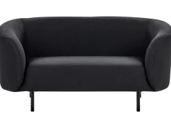 Sofa 2 personers LOEN Sort