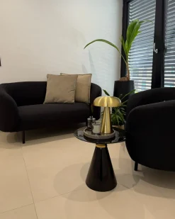 Sofa 2 personers LOEN Sort