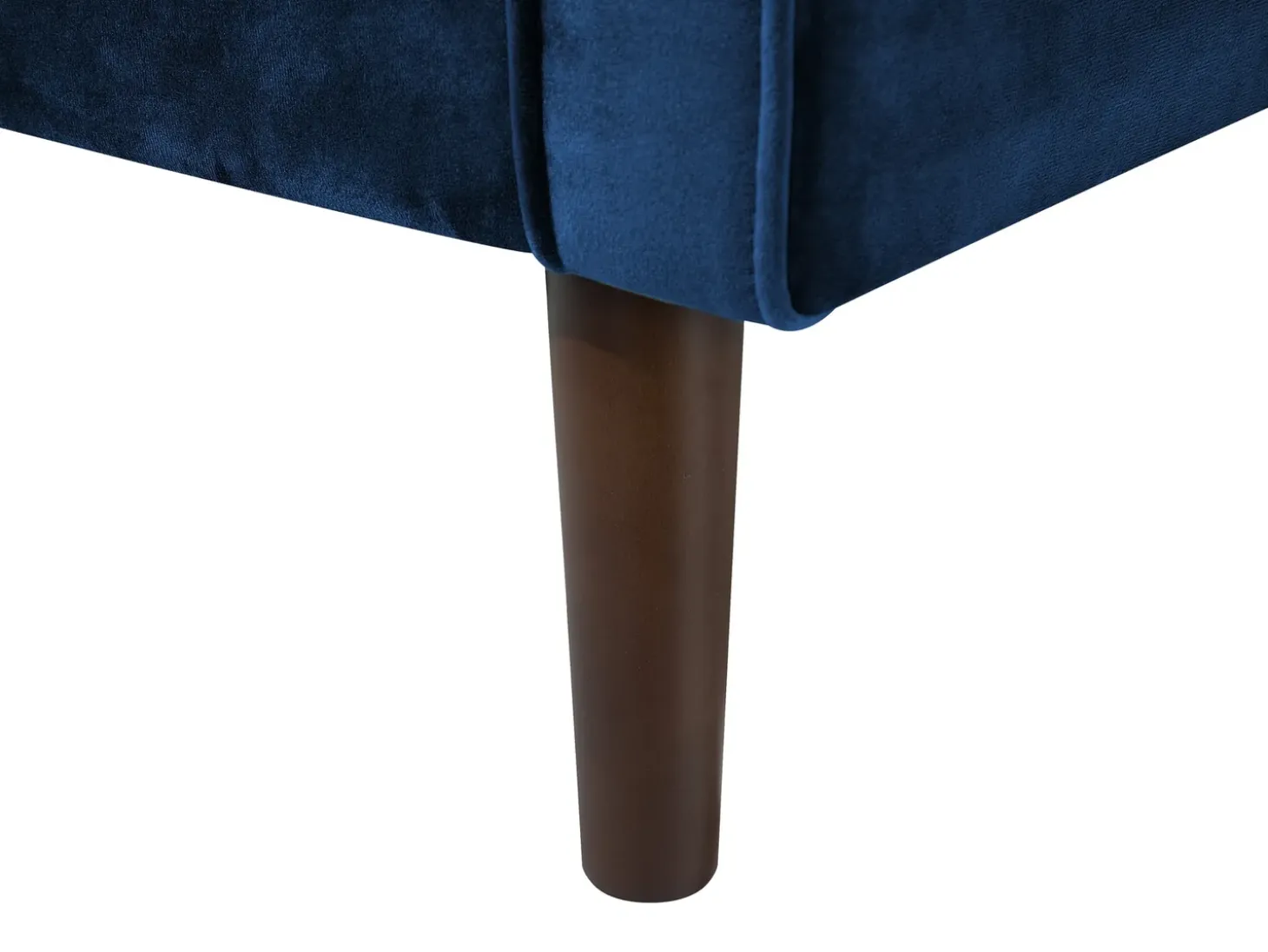Sofa 3 personers LOKKA Velour Navy Blå