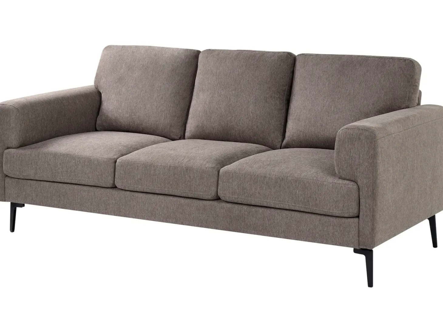 Sofa 3 personers LOUSTO Brun