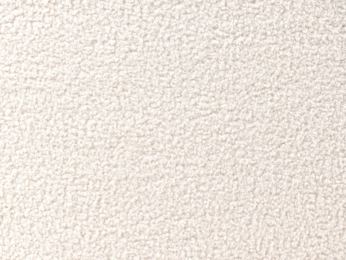 Sofa 3 personers LUVOS Boucle Cremehvid