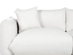 Sofa 3 personers LUVOS Cremehvid